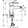 Фото смеситель для биде hansgrohe rebris s 72212670