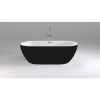 Фото акриловая ванна black&white swan 170x80 см sb105 black