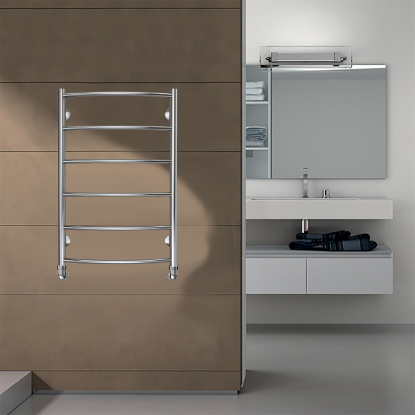 Фото водяной полотенцесушитель azario verona 50x80 см цвет: хром az04158