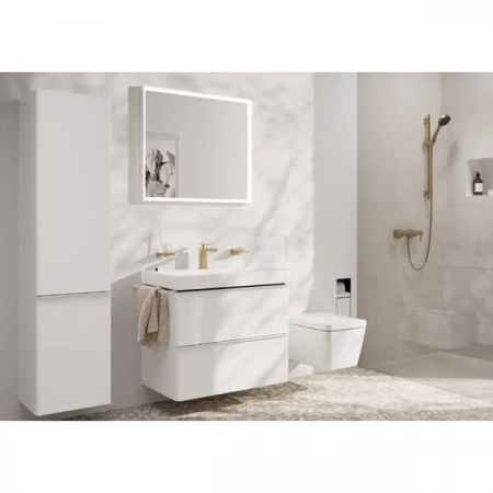 Фото смеситель для раковины hansgrohe tecturis e 73014140