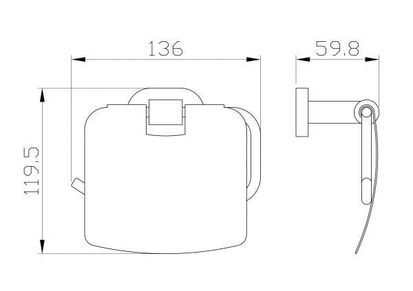Фото держатель для туалетной бумаги wonzon & woghand цвет: золото ww-8426-lg