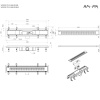 Фото душевой трап am.pm primeflow 60 см w02sc-p11-060-01sb