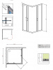 Фото душевое ограждение radaway premium plus c 80x80 см 30461-01-08n