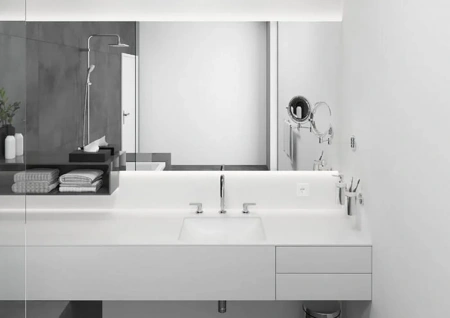 Фото смеситель для раковины hansgrohe vernis shape 71563000