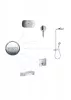 Фото термостатический смеситель для душа hansgrohe shower select 15763700