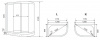 Фото душевая кабина timo comfort te-0702p l 120x80 см