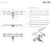 Фото душевой трап am.pm masterflow 70 см w01sc-u11-070-04bm
