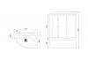 Фото душевая кабина royal bath alp rb170alp-c-ch-r 170x100 см