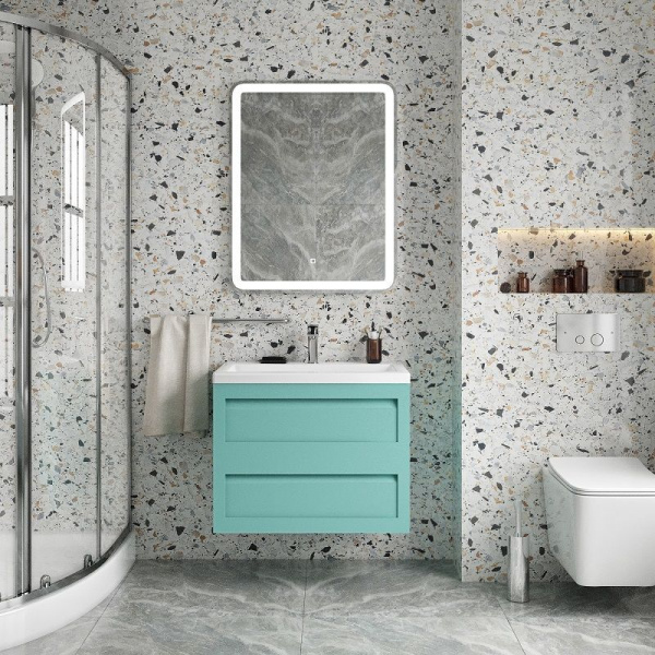 Фото тумба под раковину art&max platino 75 см am-platino-750-2c-so-mm