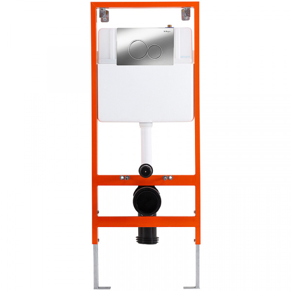 Фото инсталляция для унитаза с панелью смыва belbagno bb097set.r.cr