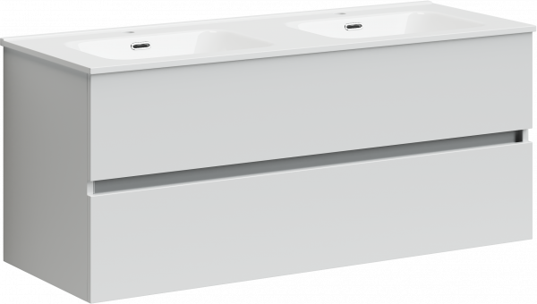 Фото тумба под раковину sancos urban 120 см, цвет: белый ur120-2w