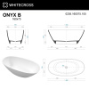 Фото ванна из искусственного камня whitecross onyx b 160x75 см 0205.160075.100