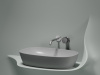 Фото раковина накладная ceramicanova element 60 см, цвет: серый cn6049msg