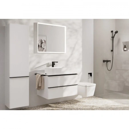 Фото смеситель для раковины hansgrohe tecturis e 73070670