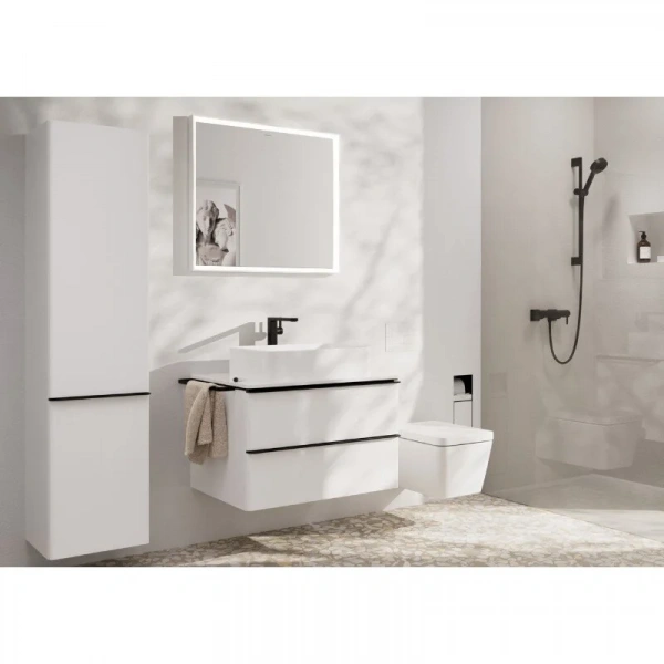 Фото смеситель для раковины hansgrohe tecturis e 73070670