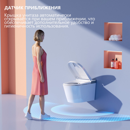 Фото подвесной унитаз с инсталляцией  abber bequem  ac1132tc-ac0105-ac0120mmg