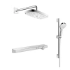 Фото душевая стойка hansgrohe raindance select e 13184000/27385400/26564400