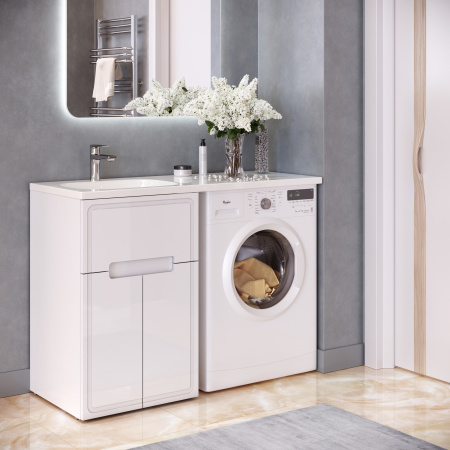 Фото тумба под раковину taliente olejo 60 см ta-mbo-60nr-blanco