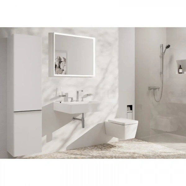 Фото смеситель для раковины hansgrohe tecturis e 73030000