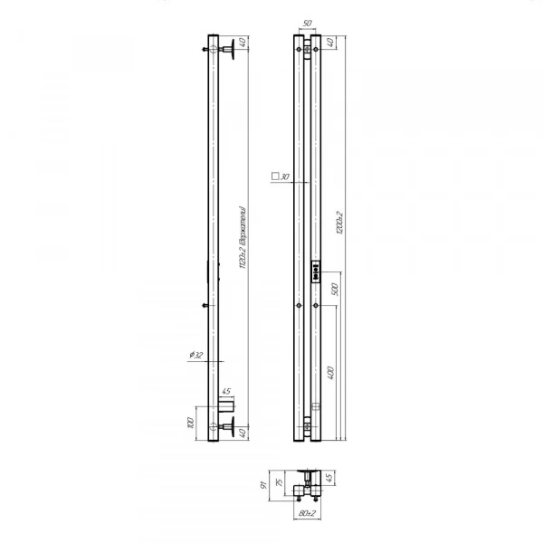 Фото электрический полотенцесушитель indigo style 2 pro 120/8 lspre120-8rt