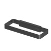 Полотенцедержатели Whitecross Cubo CU2458GM, цвет: оружейная сталь