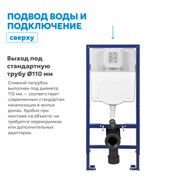 Фото инсталляция для унитазов abber ac0108
