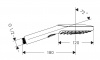 Фото душевая лейка hansgrohe raindance select e 120 air 3jet 26520400