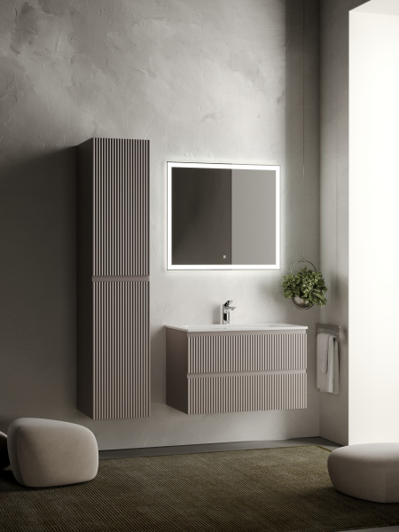 Фото тумба под раковину sancos snob r 80 см, цвет: doha soft snr80sm