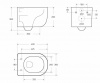Фото унитаз подвесной belbagno soft bb084ch-tor/sc