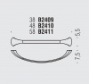 Фото полотенцедержатель colombo design link 38 см b2409