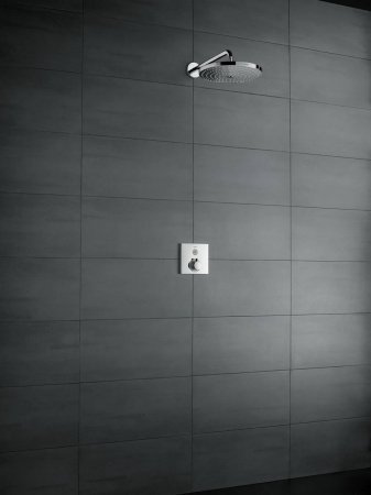 Фото верхний душ с держателем hansgrohe raindance select s 240 2jet 26466400
