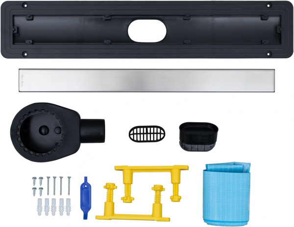 Фото душевой трап allen brau infinity 9.50003.ss 550 мм