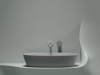 Фото раковина накладная ceramicanova element 60 см, цвет: серый cn6049msg