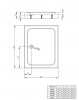 Фото поддон акриловый radaway laros d compact 80x100 см sld81017-01