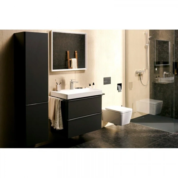 Фото смеситель для раковины hansgrohe tecturis e 73210000