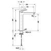Фото смеситель для раковины duravit circle wa1040002c46