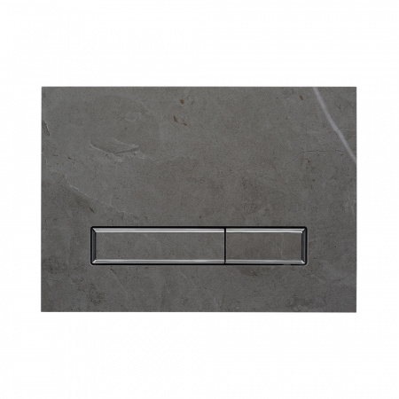 Фото клавиша смыва kk-pol lapis grande v1, quartz (pietra grey)