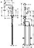 Фото смеситель для кухонной мойки hansgrohe metris select 73802000