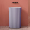Раковина напольная Abber Stein 55x36 см AS2502Violett