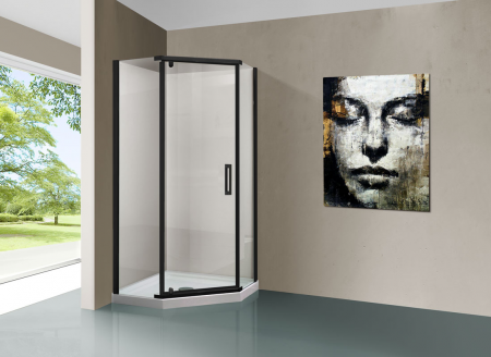 Фото душевой уголок vincea stresa 90x90 см vsp-1s900clb