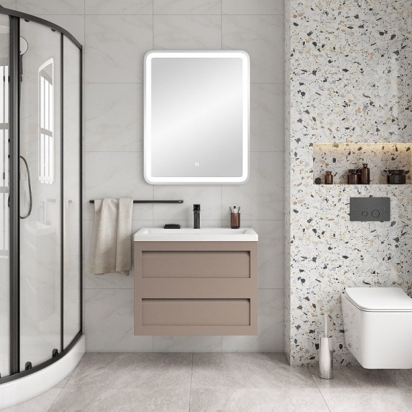 Фото тумба под раковину art&max platino 75 см am-platino-750-2c-so-cm