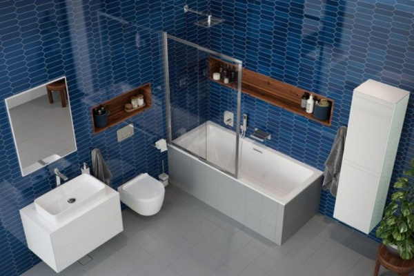 Фото акриловая ванна excellent heaven slim 170x75 см waex.hev17whs