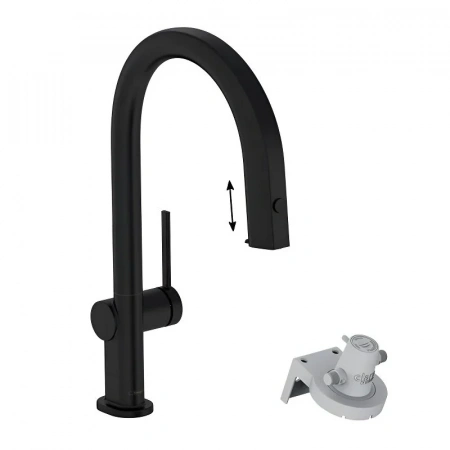 Фото смеситель для кухонной мойки hansgrohe aqittura 76803670