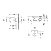 Фото унитаз подвесной безободковый duravit me by starck 45290900a11 (25290900001+002009)