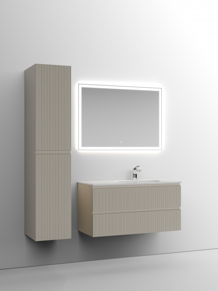Фото тумба под раковину sancos snob t 100 см, цвет: beige soft  snt100rce