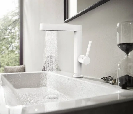 Фото смеситель для раковины hansgrohe finoris 76063700