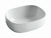 Раковина накладная Ceramicanova Element 46 см, цвет: белый CN6018